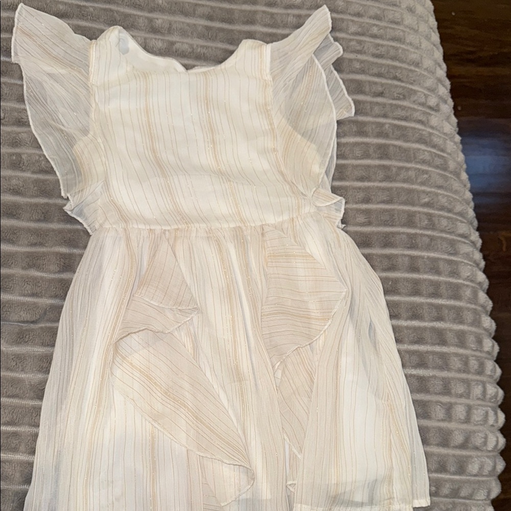 Charming Cream Kids Dress